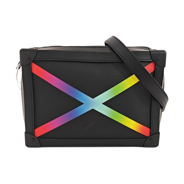 SOFT TRUNK Calfskin Black