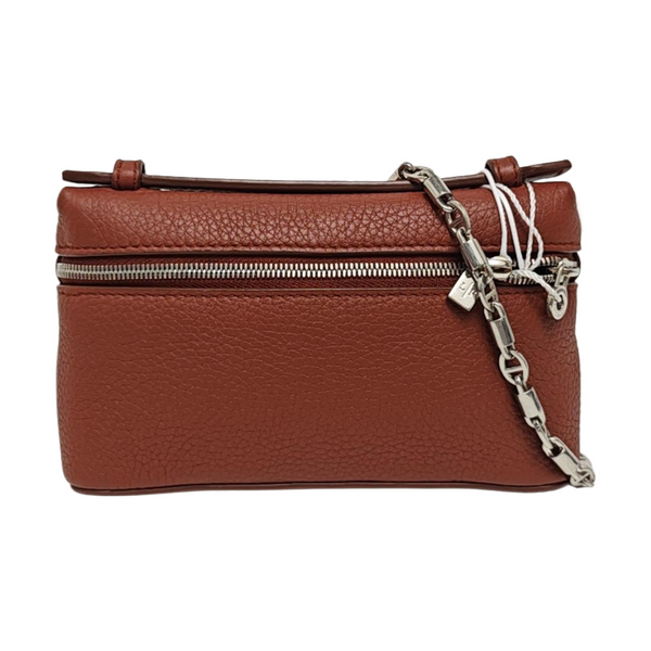 Extra Pocket Mini Leather Red