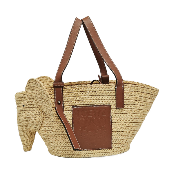 Basket Small Straw Beige
