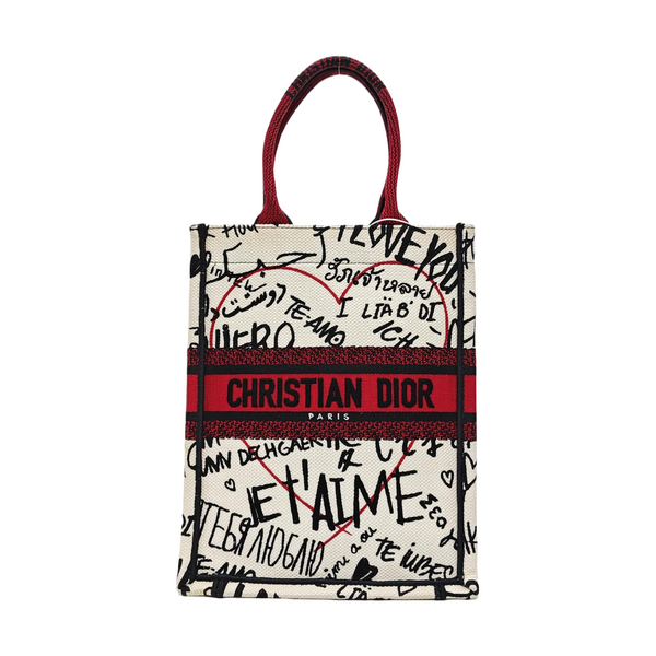 Book Tote Canvas White