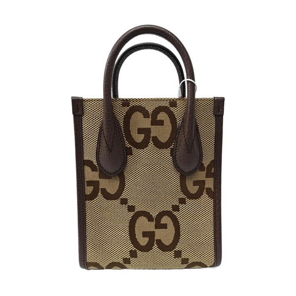 Jumbo Mini Monogram Canvas Beige