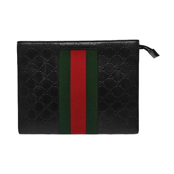 Signature Monogram Calfskin Black
