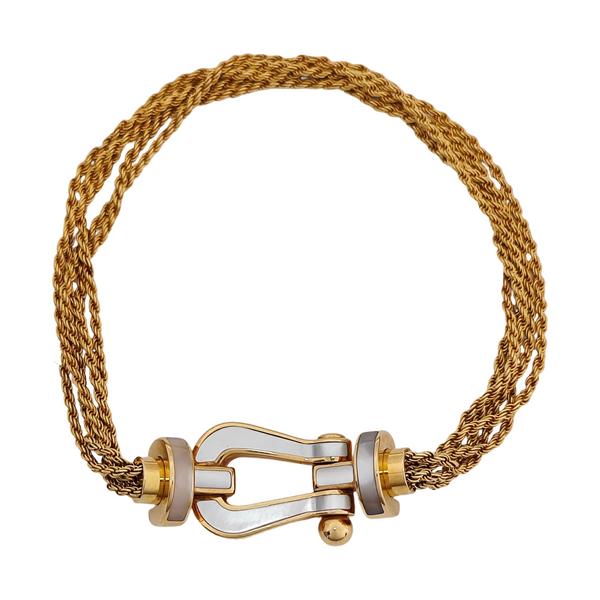 Force 10 18k Rose Gold Bracelet