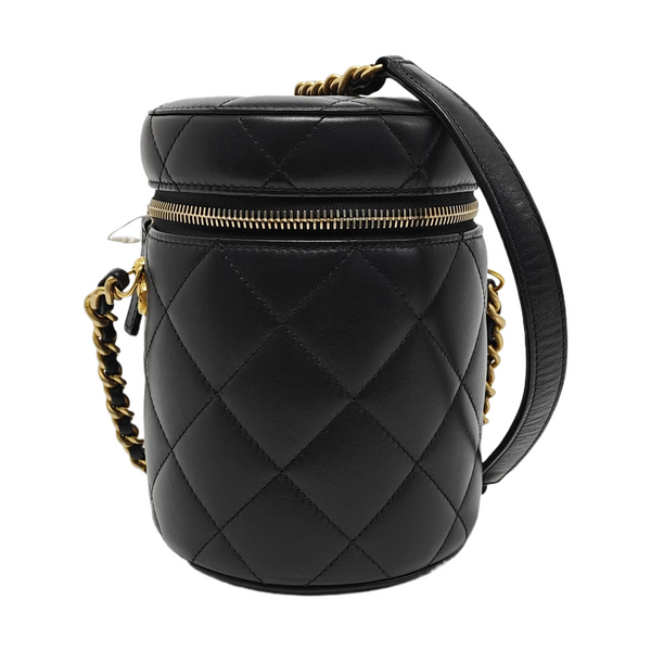 Quilted Lambskin Black