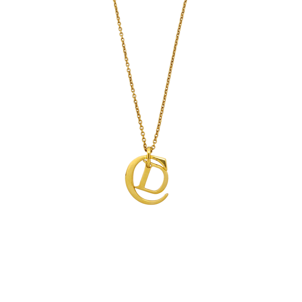 CD Swing Metal Gold Necklace