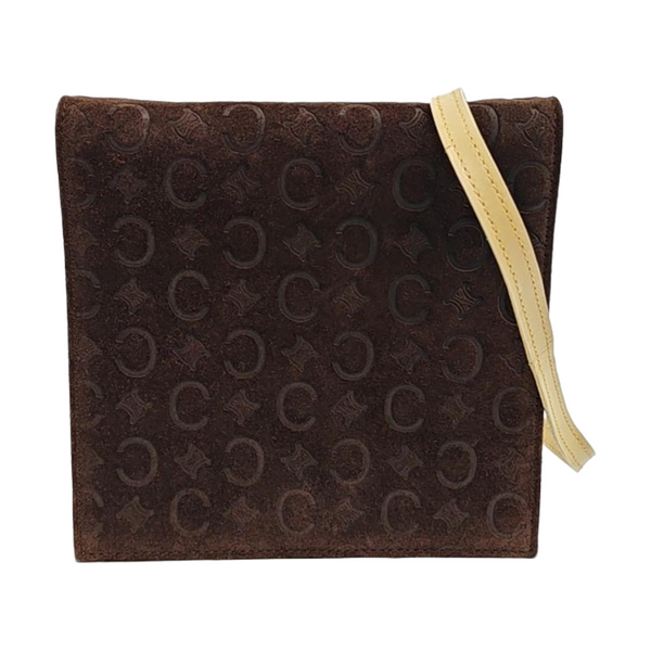 Suede Shoulder Bag Brown