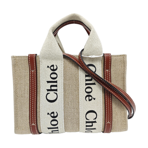 Woody Mini Fabric Beige