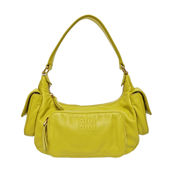 Pocket Lambskin Green