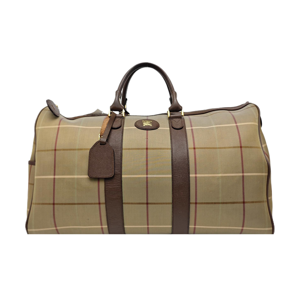 Canvas Top Handle Bag Green