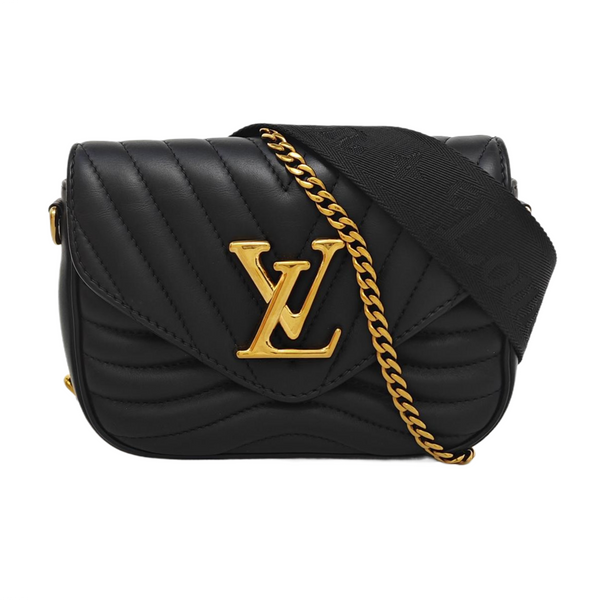NEW WAVE Quilted Calfskin Black
