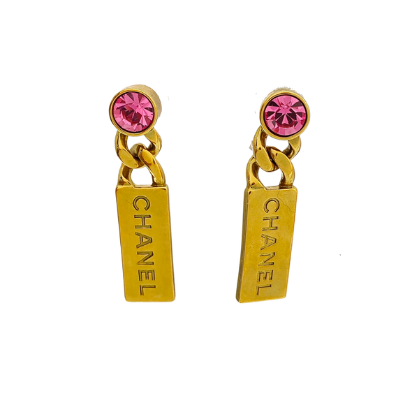 Metal Gold Stud Earrings