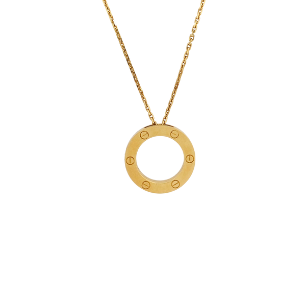 LOVE 18k Rose Gold Necklace
