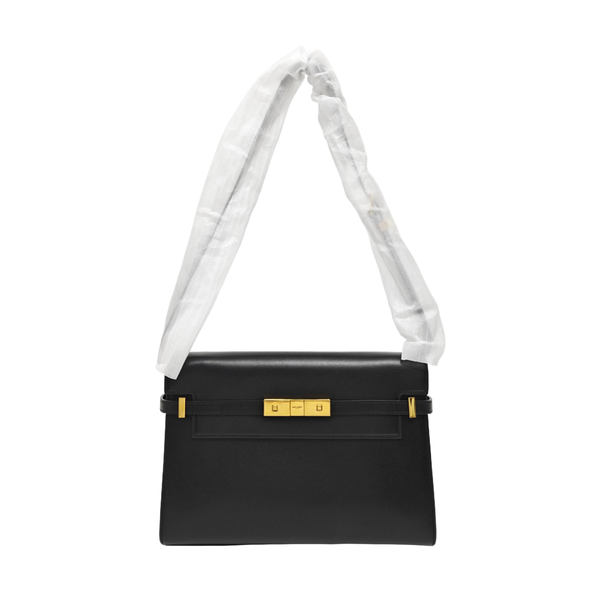 MANHATTAN Medium Calfskin Black