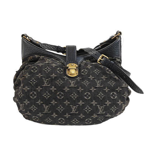 SOLAR Monogram Denim Black