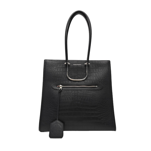 Calfskin Tote Bag Black