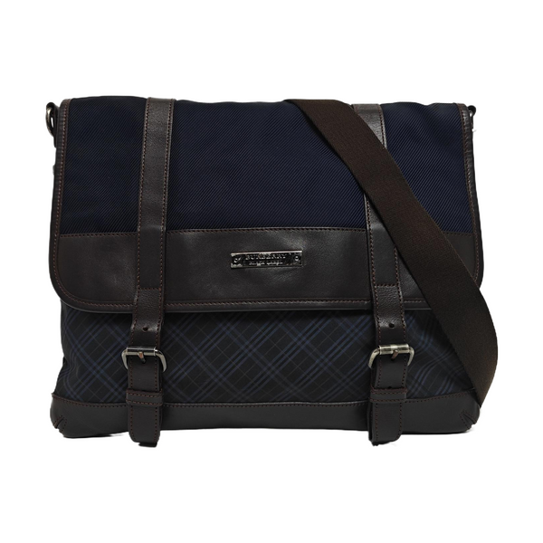 Fabric Shoulder Bag Blue