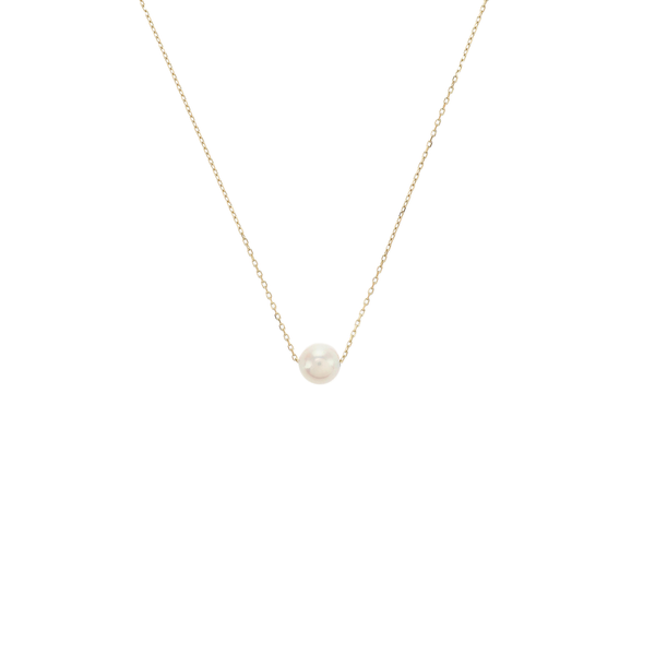 Streched 18k Gold Necklace
