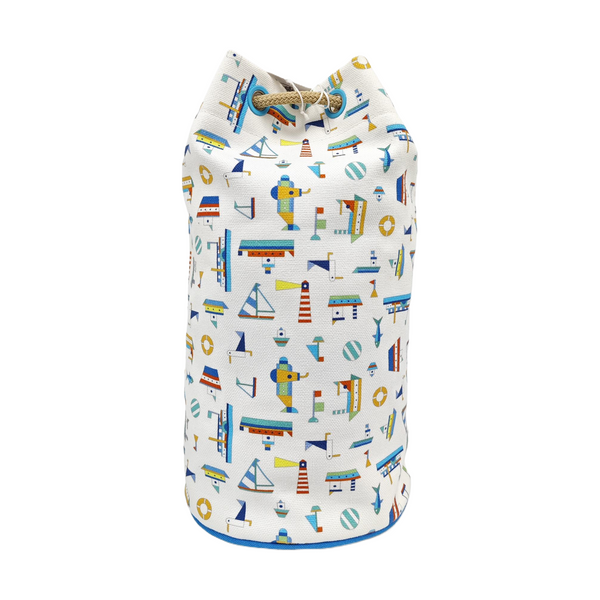 Canvas Bucket Bag White