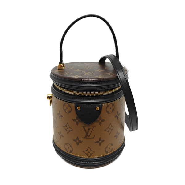 CANNES PM Monogram Coated Canvas Brown