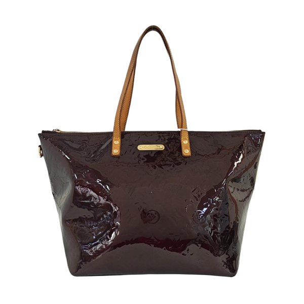BELLEVUE GM Monogram Patent Leather Red