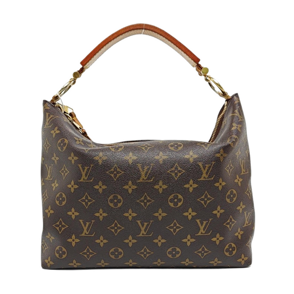VINTAGE SULLY PM Monogram Coated Canvas Brown