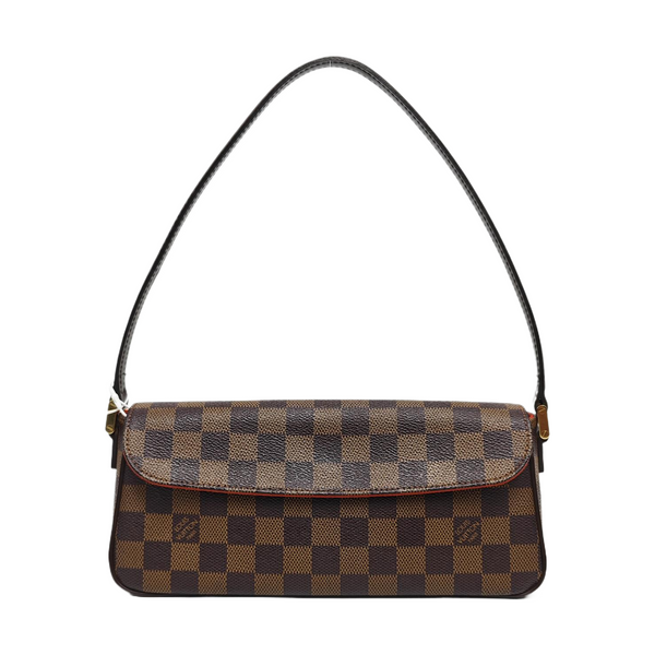 RECOLETA Damier Ebene Coated Canvas Brown