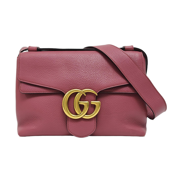 GG Marmont Piel de Becerro Beige