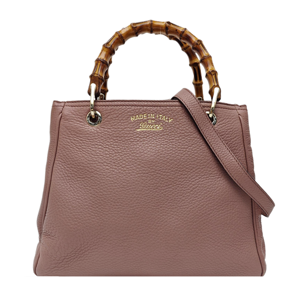 Bamboo 1947 Medium Calfskin Pink
