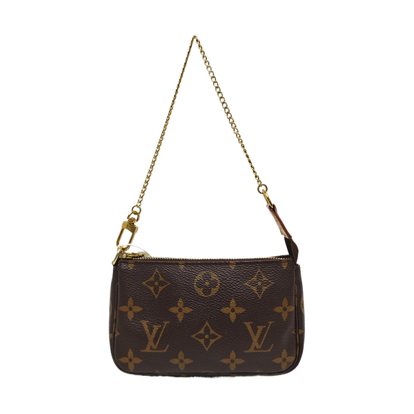 ACCESSOIRES Mini Monogram Coated Canvas Brown