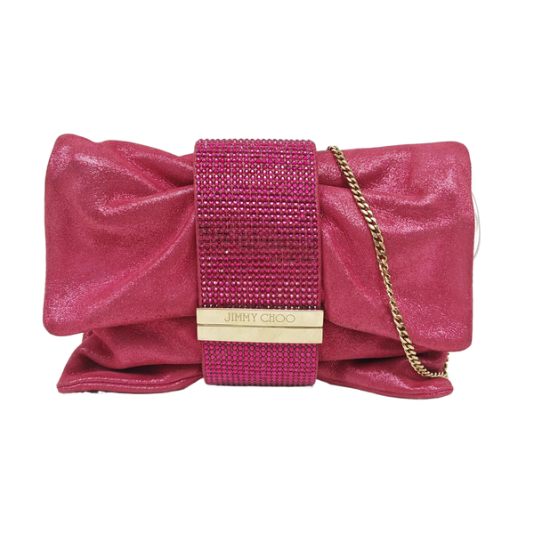 Fabric Crossbody Bag Red