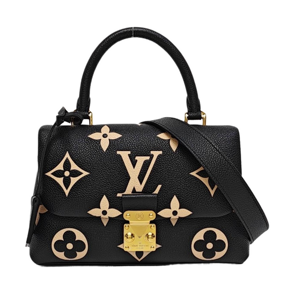 MADELEINE Monogram Calfskin Black
