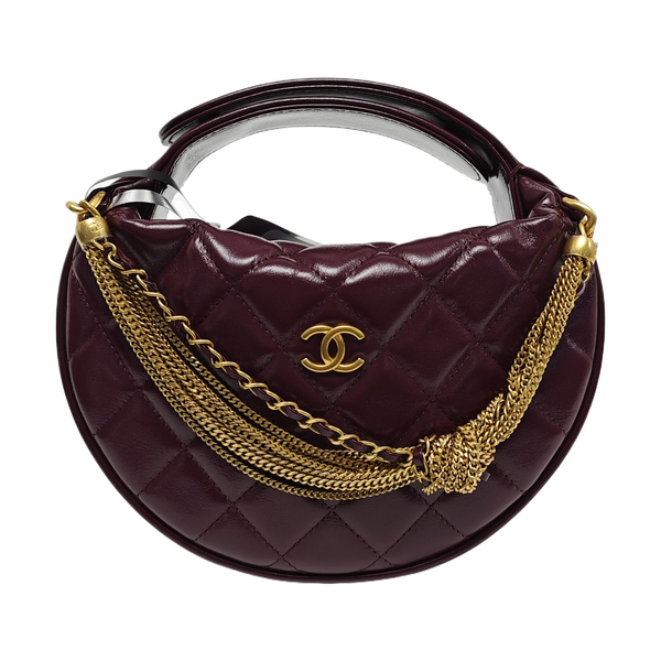 Quilted Calfskin Red