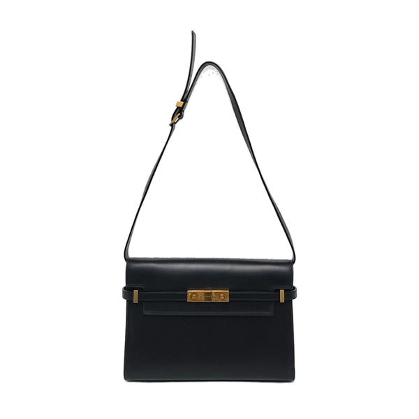 MANHATTAN Medium Calfskin Black