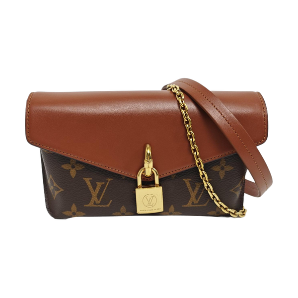 PADLOCK Monogram Coated Canvas Brown