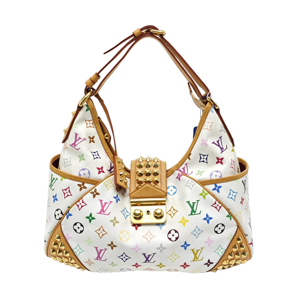 LV × TM CHRISSIE Monogram Coated Canvas White