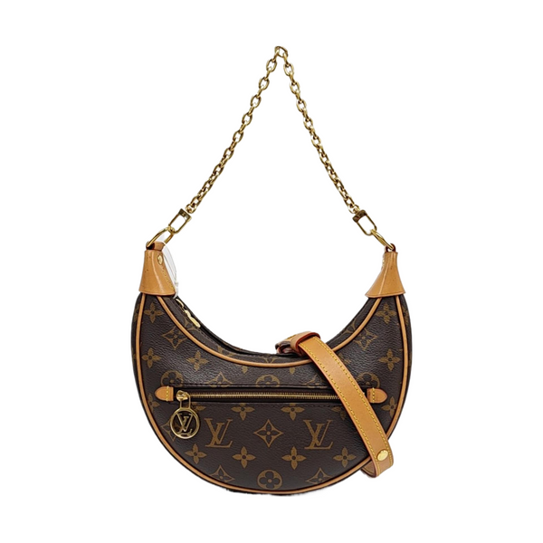 LOOP Monogram Coated Canvas Brown