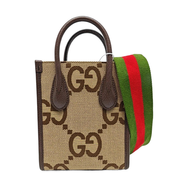 Jumbo Mini Monogram Canvas Beige