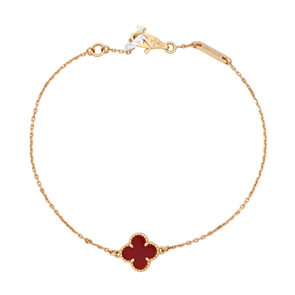 Sweet Alhambra 18k Rose Gold Bracelet
