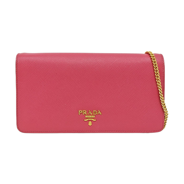 Calfskin Shoulder Bag Mini Red