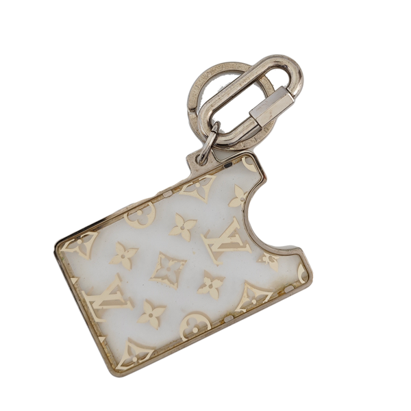 Metal Bag Charm Silver