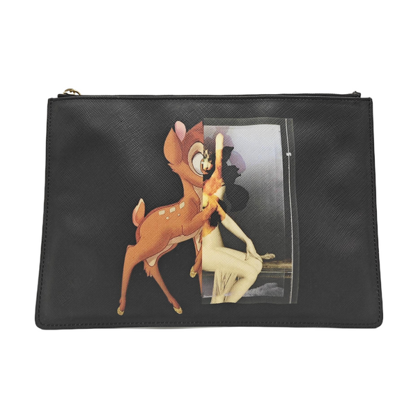 Calfskin Clutch Black