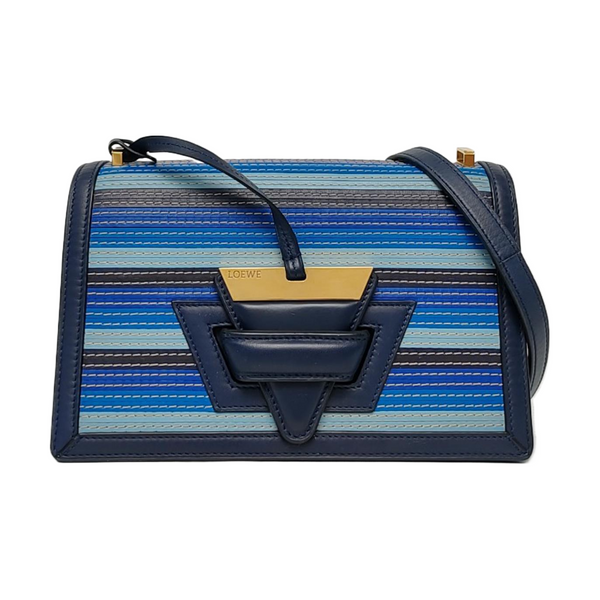 Barcelona Quilted Calfskin Blue