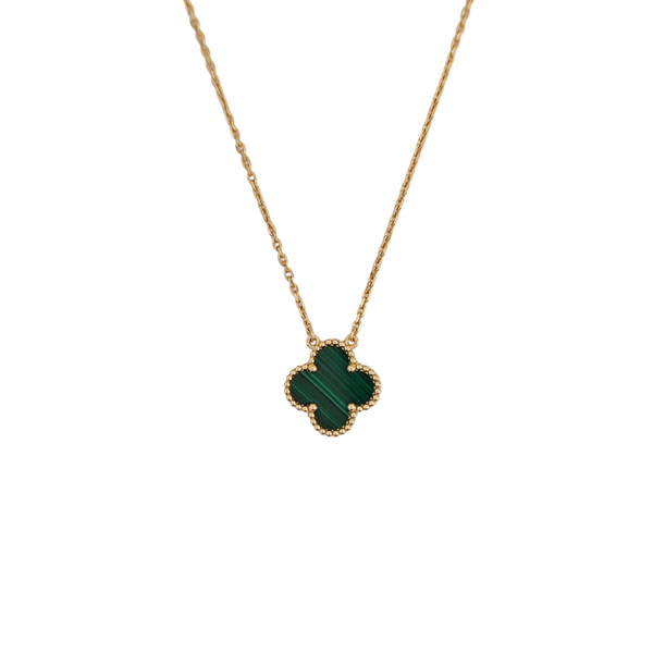 Vintage Alhambra 18k Gold Necklace