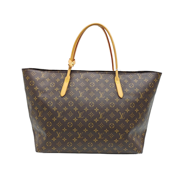 RASPAIL Monogram Coated Canvas Brown