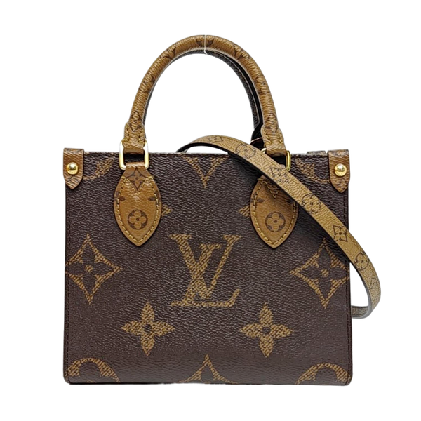 ONTHEGO BB Monogram Coated Canvas Brown