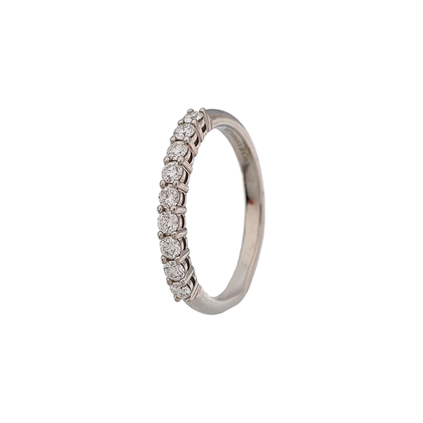 Anillo Tiffany Embrace Platino 950 Plata Talla EU 50
