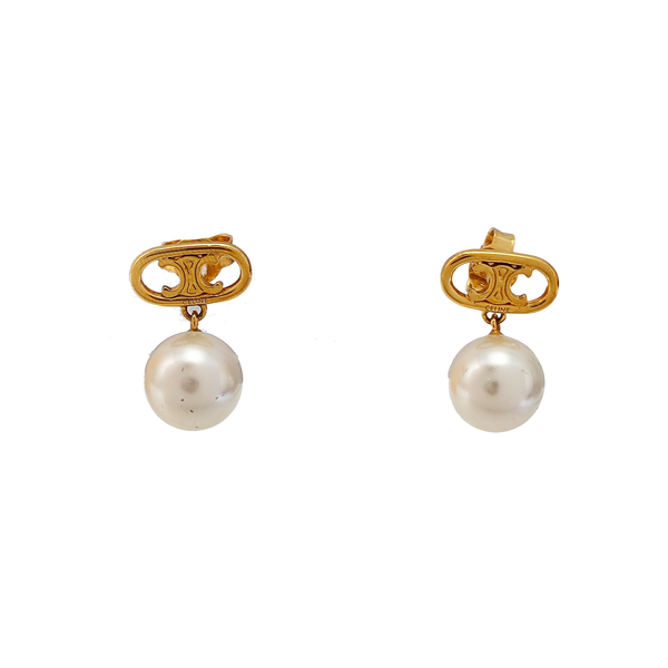 MAILLON TRIOMPHE Metal Gold Stud Earrings