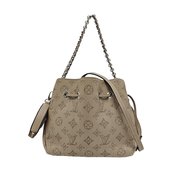 BELLA Monogram Calfskin Gray