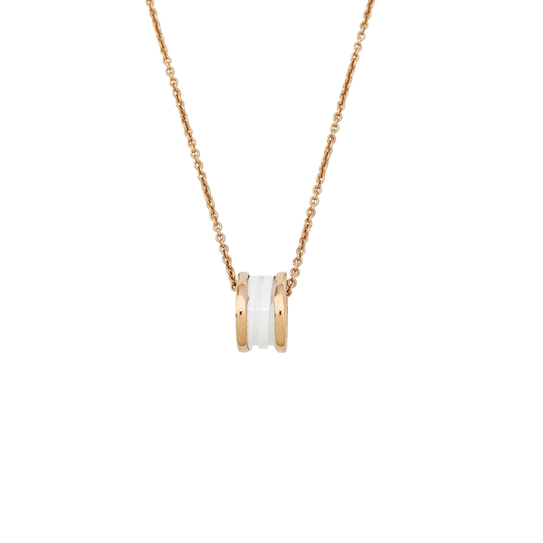 B.ZERO1 18k Rose Gold Necklace