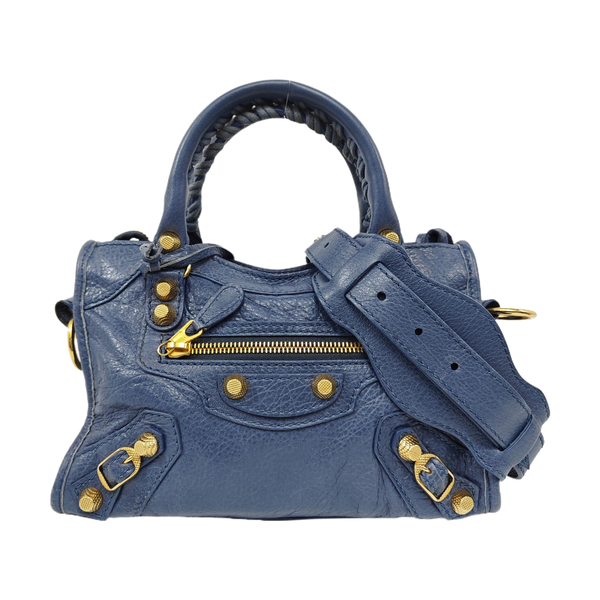Classic City Mini Lambskin Blue